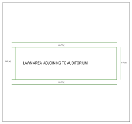 Auditorium Attached Lawn Layout