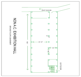 Non AC Hall Layout